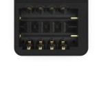 Hot ISDT C4 Evo 36W Cargador de batería inteligente con salida tipo C QC3.0 para batería de iones de litio AA AAA con pantalla de visualización Prevención de incendios
